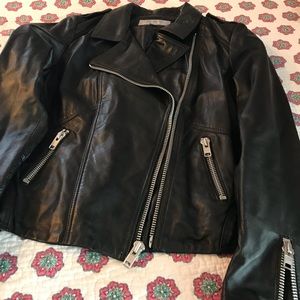 Women’s Leather Motorcycle Jacket